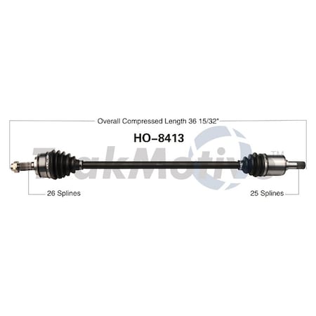 Surtrack Axle Cv Axle Shaft, Ho-8413 HO-8413